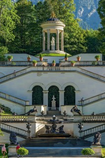 Venus Temple above the terraced gardens
