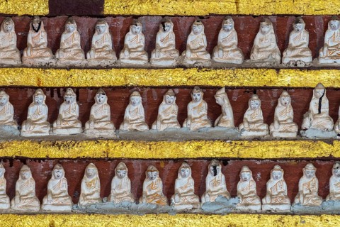 Little Buddha figures