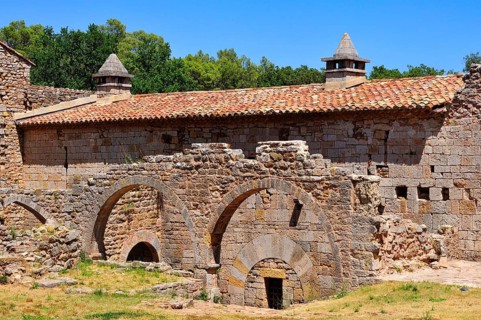 The former Cistercian monastery Abbaye du Thoronet