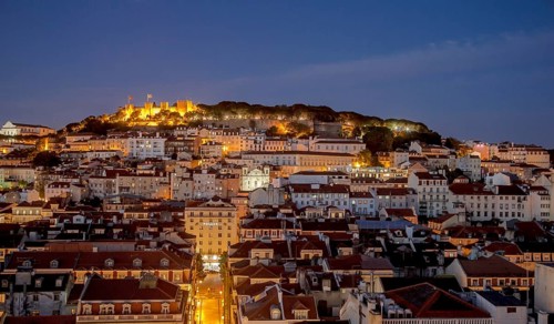 View from the Santa Justa Lift