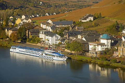 Moselle Valley in autumn