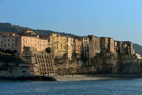Tropea in the evening light