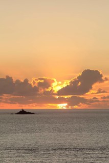Sunset off Pointe du Van
