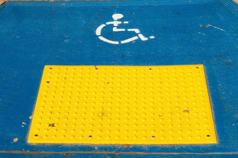 Disabled parking spot