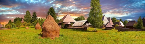 Village Museum on Dobaies Hill near Sighet