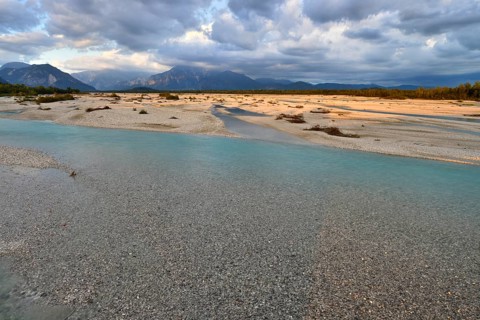 Tagliamento braided river