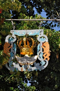 Old inn sign
