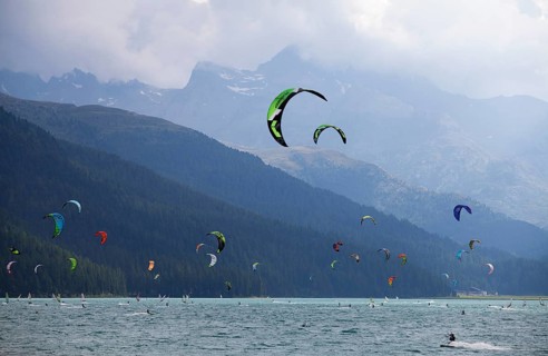 Kitesurfers