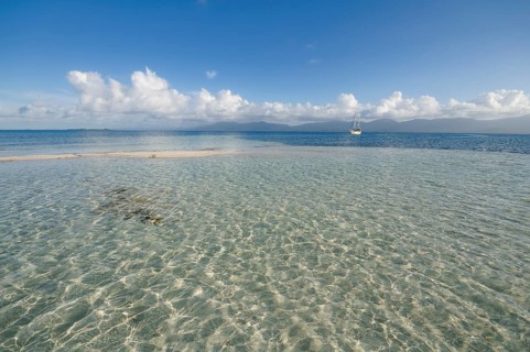 Crystal clear water