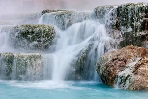 Thermal waterfalls