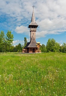 Wooden Orthodox church of St. Valentine