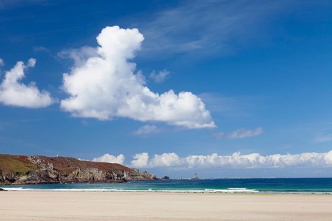 View from the Baie des Trepasses to Pointe du Raz