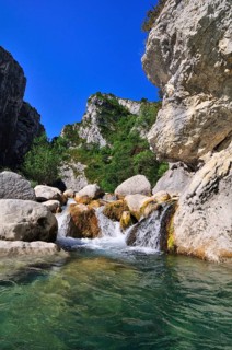 River in the Verdon Gorge