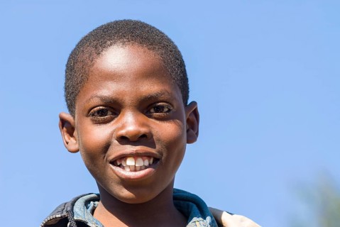 Smiling boy
