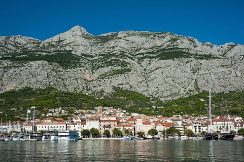 Townscape of Makarska