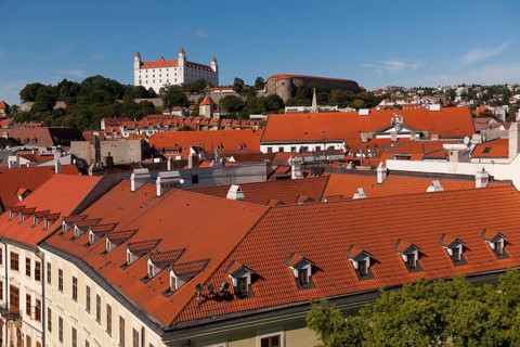 View over the roofs of the old town