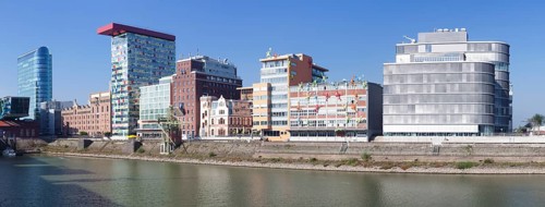 Modern architecture at the trade port