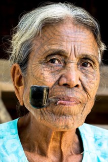 Woman of the Chin people