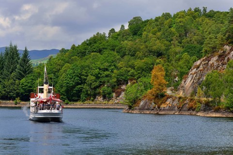 The excursion boat SS Sir Walter Scott