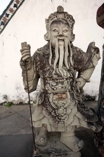 Sculpture at Wat Arun