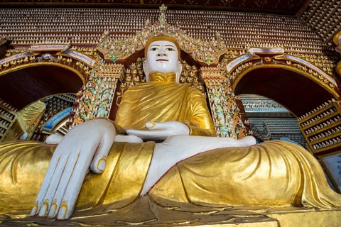 Seated Buddha statue
