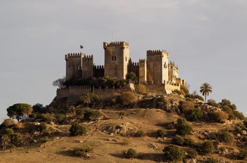 The eighth-century castle of Almodovar del Rio