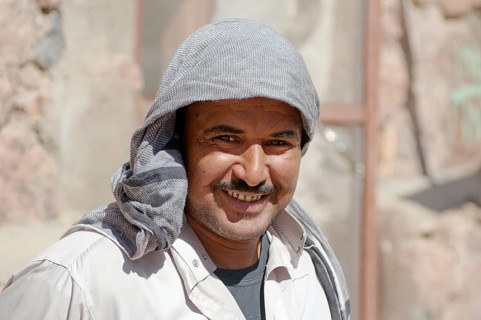 Modern Bedouin man