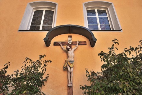 Crucifix at the monastery church of St. Joseph