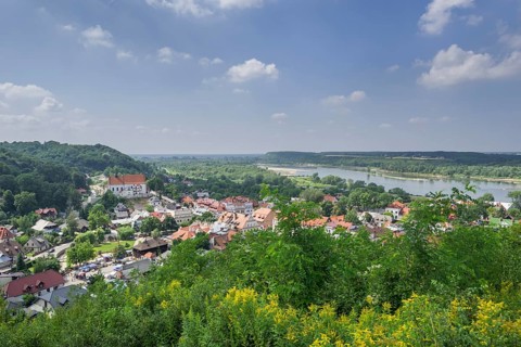 View over the city from the Hill of Three Crosses