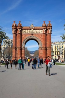 Arc de Triomf triumphal arch
