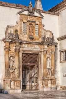 Entrance door of the Faculty of Law