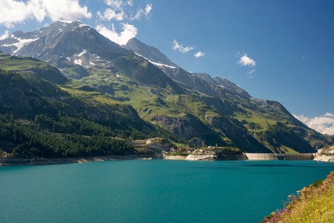 Lac du Chevril reservoir