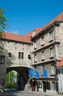 Estonian Maritime Museum and Great Coastal Gate of the city walls