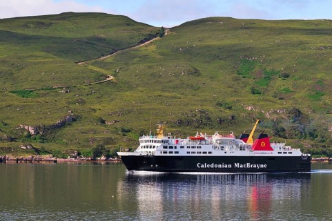 The ferry from Stornoway