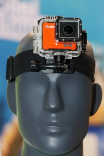 Waterproof helmet camera or actioncam