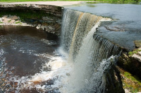 The highest waterfall in Estonia