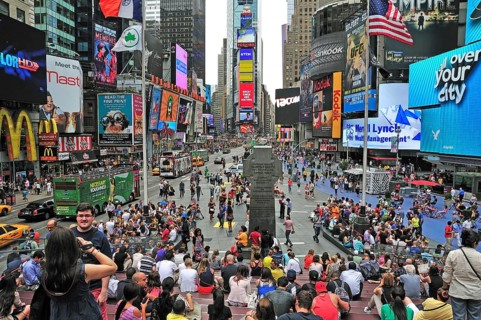 Father Francis D. Duffy statue and Duffy Square