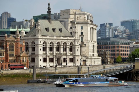Blackfriars building near Blackfriars Bridge