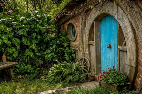 Hobbit-hole in Hobbiton