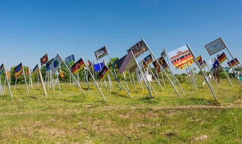 Installation 'Field of Flags'