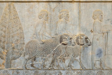Delegation bas-relief