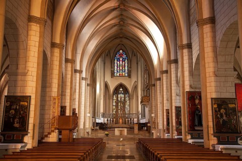 Interior of the Cathedral of Our Lady
