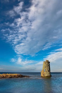 Genoese watchtower along the Customs Officers' Trail