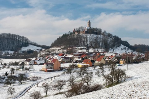 Leuchtenburg Castle near Kahla