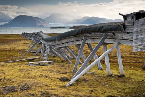 Old water pipeline