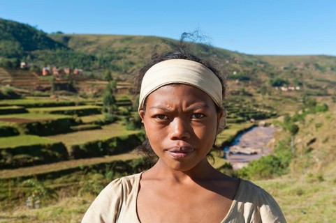 Girl of the Merina people