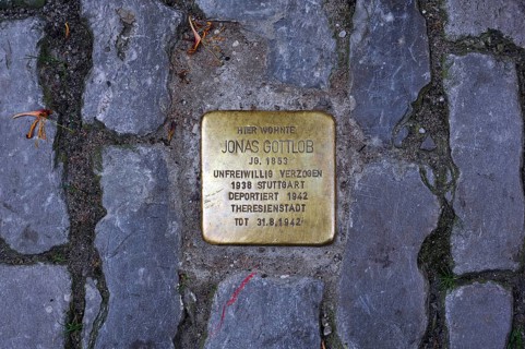 Stolperstein or stumbling block