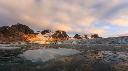 Glacier landscape