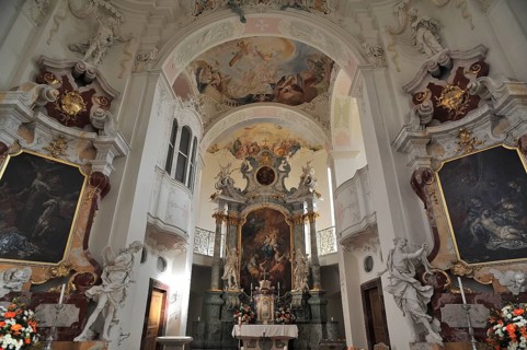Chancel of the palace church of St. Mary