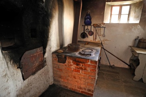 Kitchen in a farmhouse